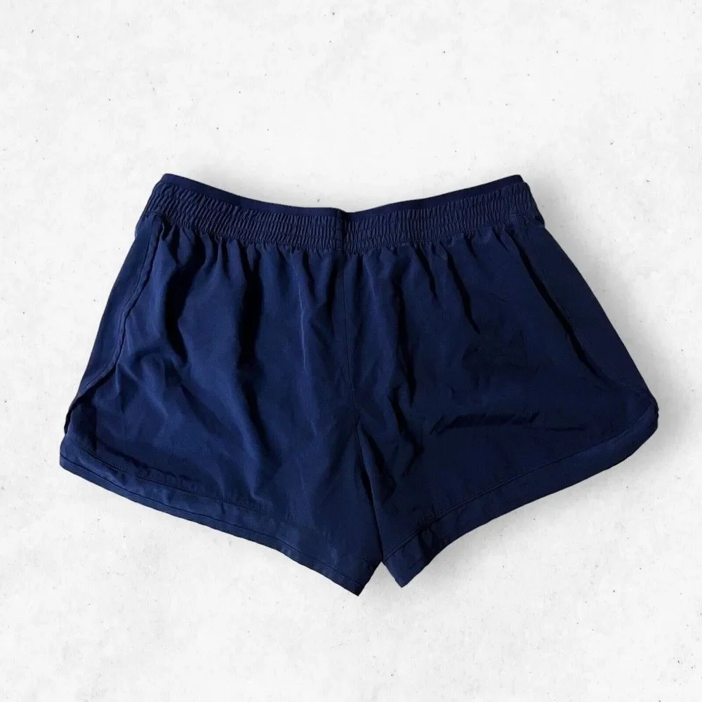 Women’s Tek Gear Workout Gear Athletic Shorts Size XL Navy Blue Elastic Waist‎
